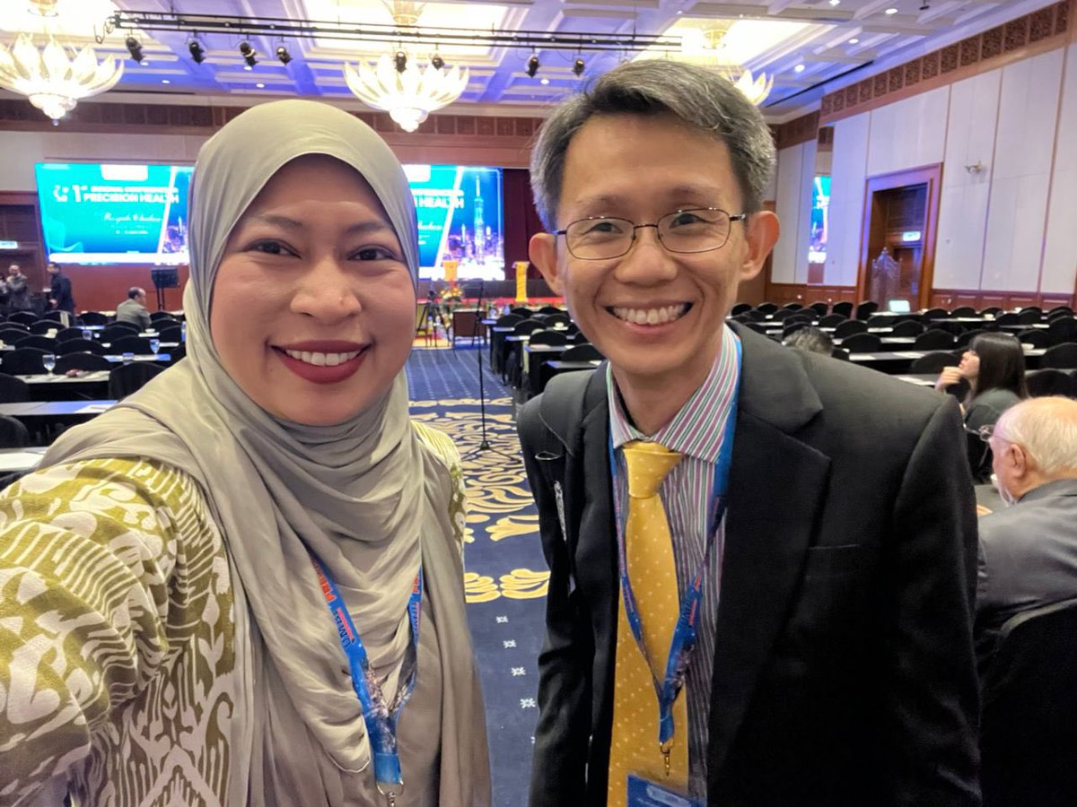 Drainteo's tweet photo. Thank you Jeremy Ng for the kind invite to speak at this Regional Conference on Precision Health in KL! Great to catch up with many from Singapore and friends from Malaysia!
#atlab #stemcells #diabetes #precisionmedicine #research #imcb #astar #nus https://t.co/RzOpDjyG2x