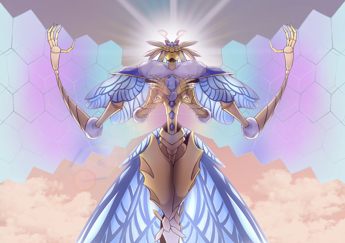 I drew Eosmon (Ultimate) for the Legends of Iliad zine!

Please check out everyone's amazing artworks!!