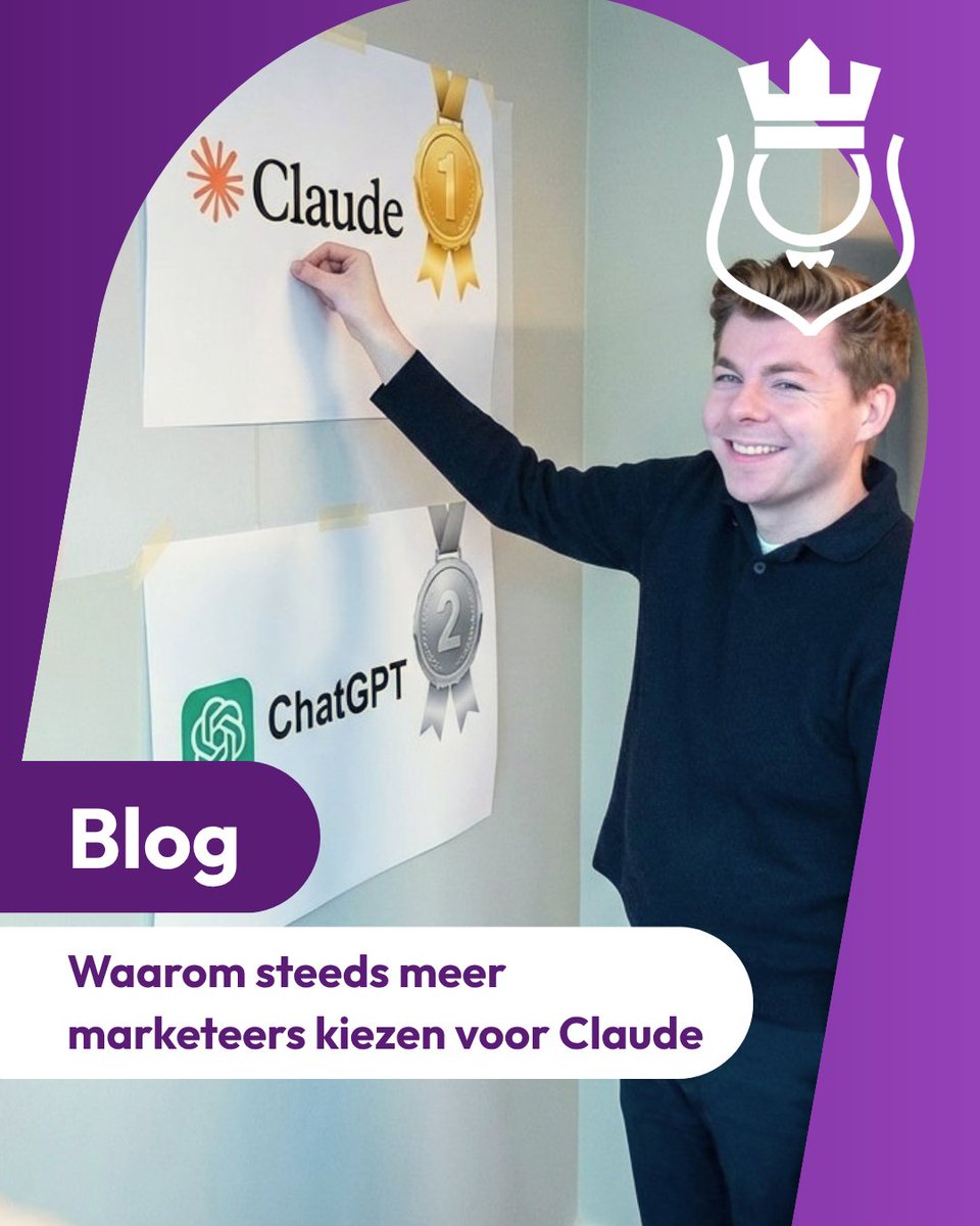 ChatGPT was lang voor veel mensen de go-to-chatbot. Maar vandaag kiezen steeds meer bedrijven voor Claude. 🤖🖋️ Sommige voor ethische redenen, maar andere vooral om de kwaliteit van deze AI-chatbot. Wat maakt Claude zo interessant voor marketeers?

👉tinyurl.com/4ejbvums