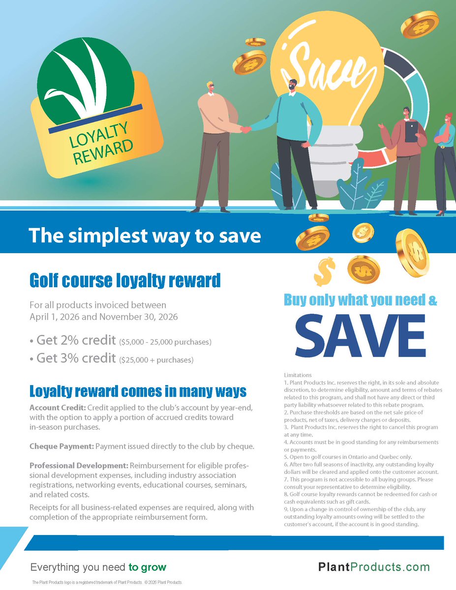 Plant Products Turf tweet media
