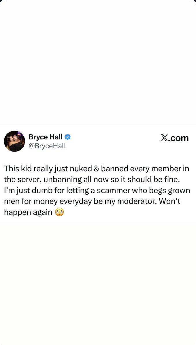 Portal Bryce Hall || Fan Account tweet media