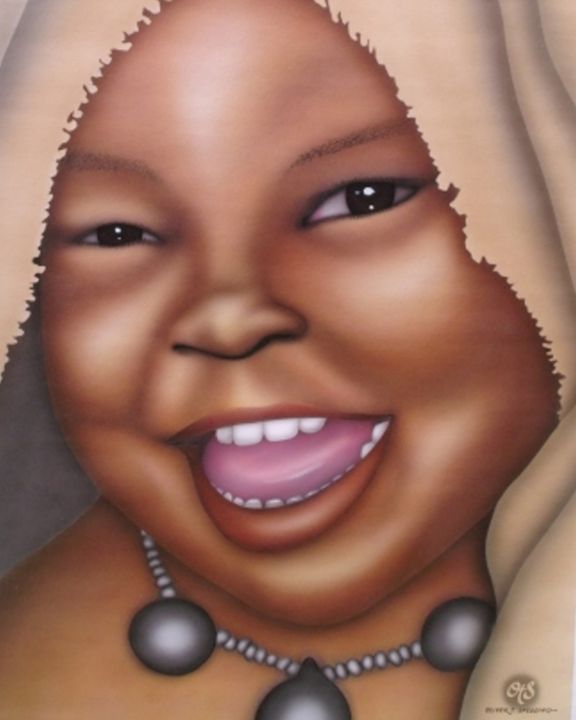 OliverSpedding's tweet photo. Art of the Day! "Laughing Boy". Buy at: https://t.co/0QmD4cfa2k https://t.co/bPwRmONafq