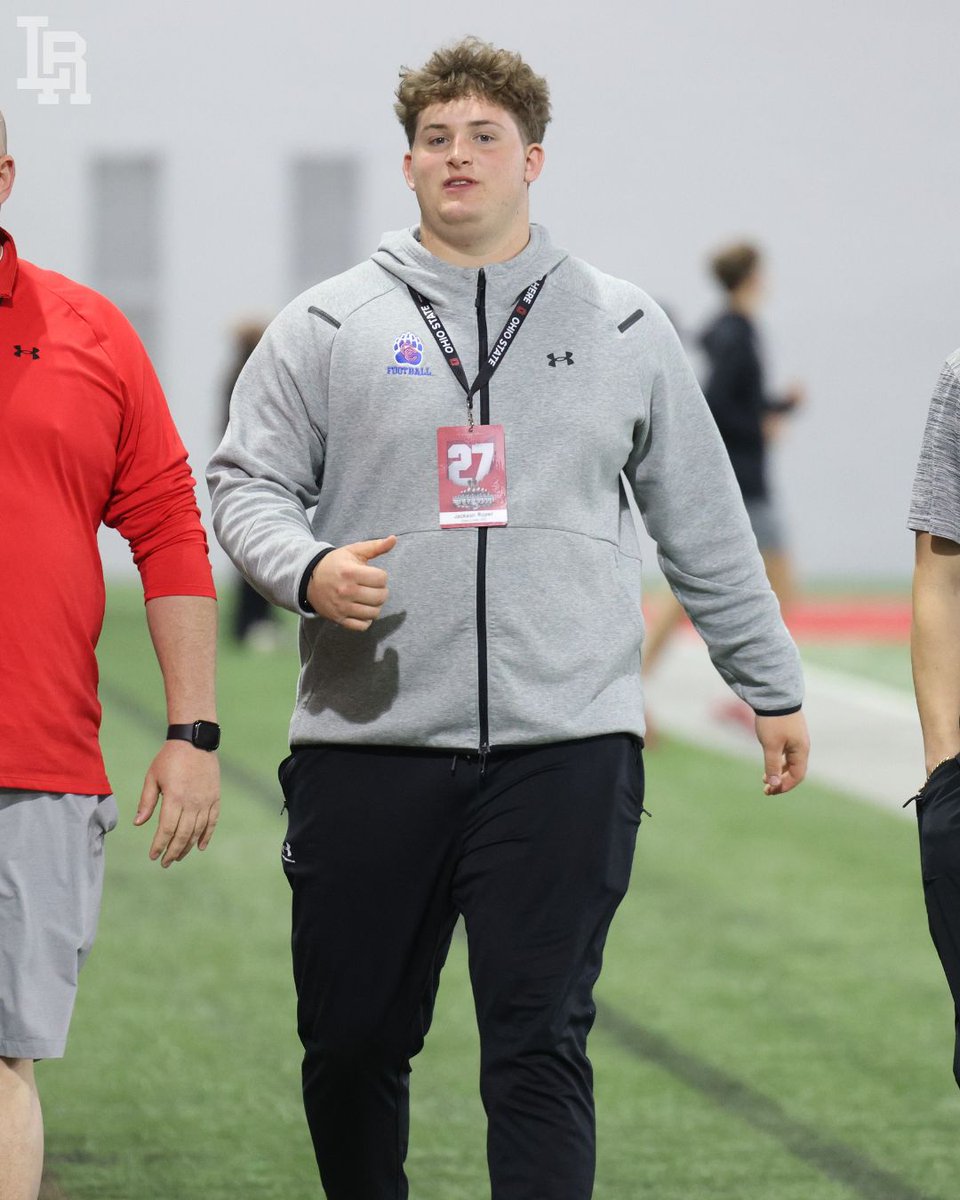 LettermenRow's tweet photo. Jackson Roper provides more insight into most recent Ohio State visit 🅾️

MORE via @Birm: https://t.co/a3evKBn1qL https://t.co/OksNWqmxfS