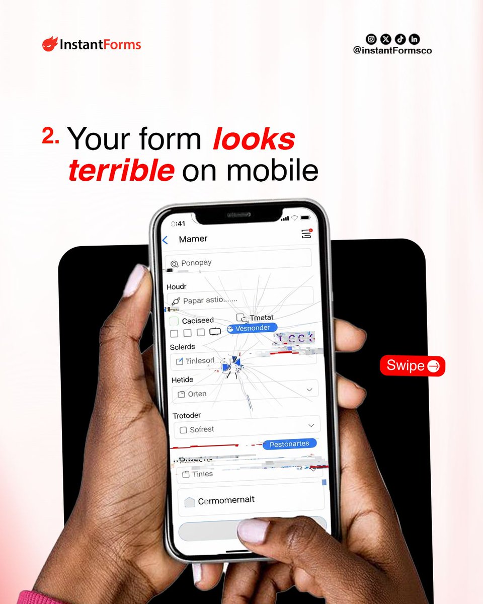 instantformsco's tweet photo. Raise your hand ✋ if at least one of these sounds painfully familiar. You're not alone!

InstantForms was built specifically to fix every one of these problems. 👉https://t.co/6EAQRw2Rwg

 Download InstantForms on Google Play or App Store or visit our website. https://t.co/F3j8zJ5Fa0