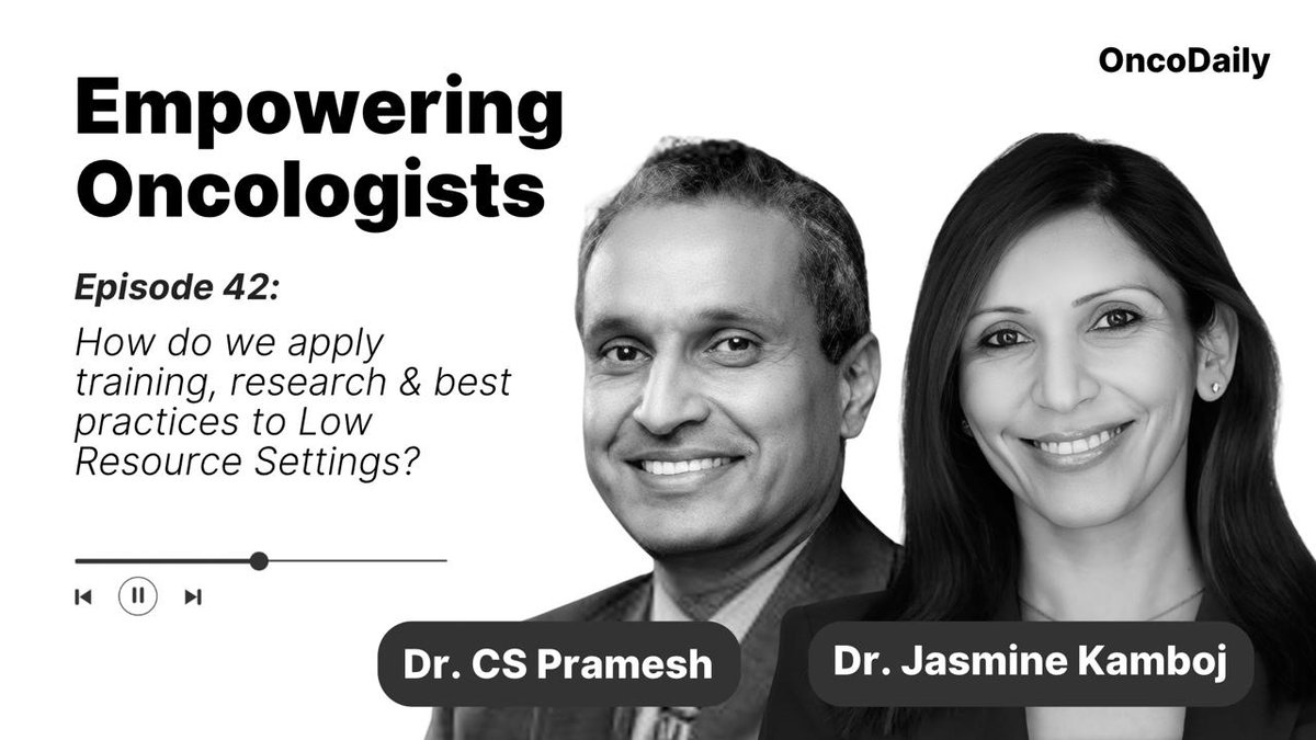 oncodaily's tweet image. 𝐇𝐨𝐰 𝐃𝐨 𝐖𝐞 𝐀𝐩𝐩𝐥𝐲 𝐓𝐫𝐚𝐢𝐧𝐢𝐧𝐠, 𝐑𝐞𝐬𝐞𝐚𝐫𝐜𝐡 𝐚𝐧𝐝 𝐁𝐞𝐬𝐭 𝐏𝐫𝐚𝐜𝐭𝐢𝐜𝐞𝐬 𝐭𝐨 𝐋𝐨𝐰 𝐑𝐞𝐬𝐨𝐮𝐫𝐜𝐞 𝐒𝐞𝐭𝐭𝐢𝐧𝐠𝐬

In this episode of Empowering Oncology at Scale: Transforming Cancer Care in India Through Innovation and Collaboration, hosted by Dr.