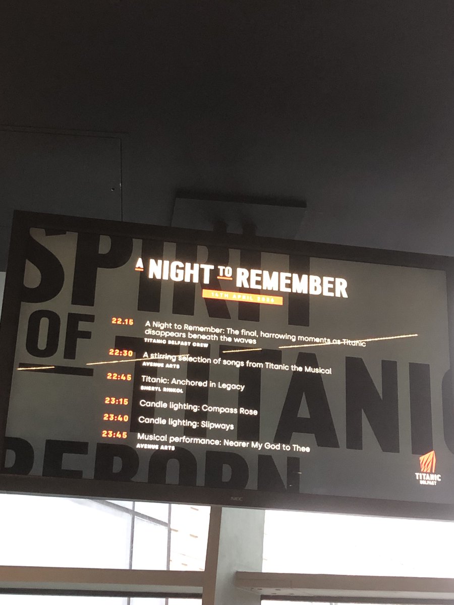 Alisone_Davies's tweet image. instagram.com/p/DXIEBC5joLL/…
🚢A Night To Remember⚓️
🩵Belfast 🇬🇧🇮🇪
Partie 2/2 : Nuit hommage au Titanic.
#Belfast #BelfastCity #NorthernIreland #Ireland #Irish #Titanic #ANightToRemember #Titanic2026