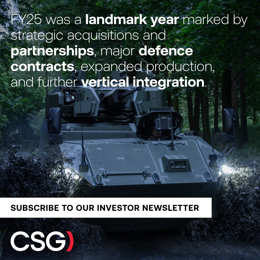 CSG_global's tweet photo. CSG delivered strong FY25 results with €6.7B revenue and solid margins. Explore what’s driving growth.