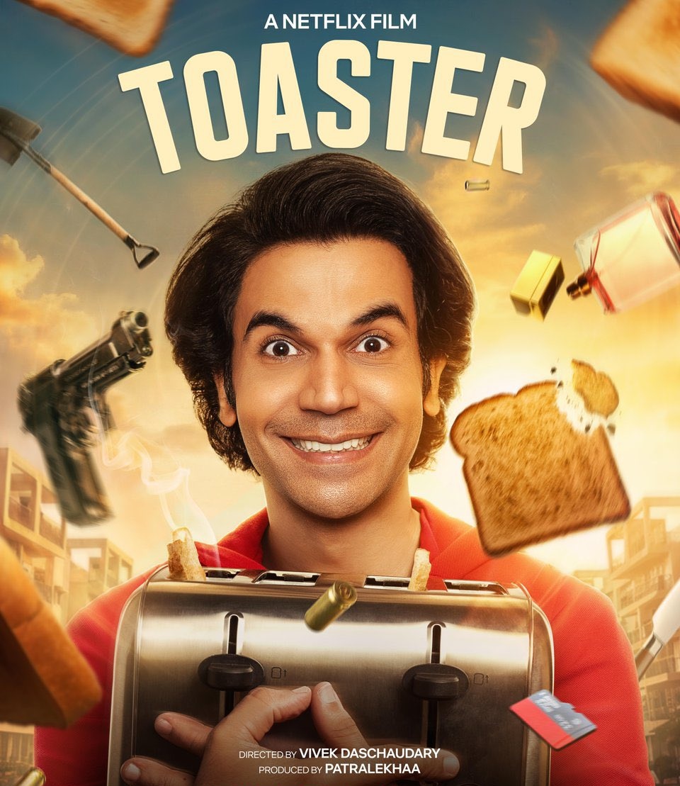 socialloki's tweet image. #ToasterReview ⭐️⭐️
A dull, poorly constructed film that never engages. Despite sincere efforts from #RajkummarRao and #SanyaMalhotra, weak writing, flat humor, and dragging narrative make it forgettable and disappointing overall. #Toaster #Netflix