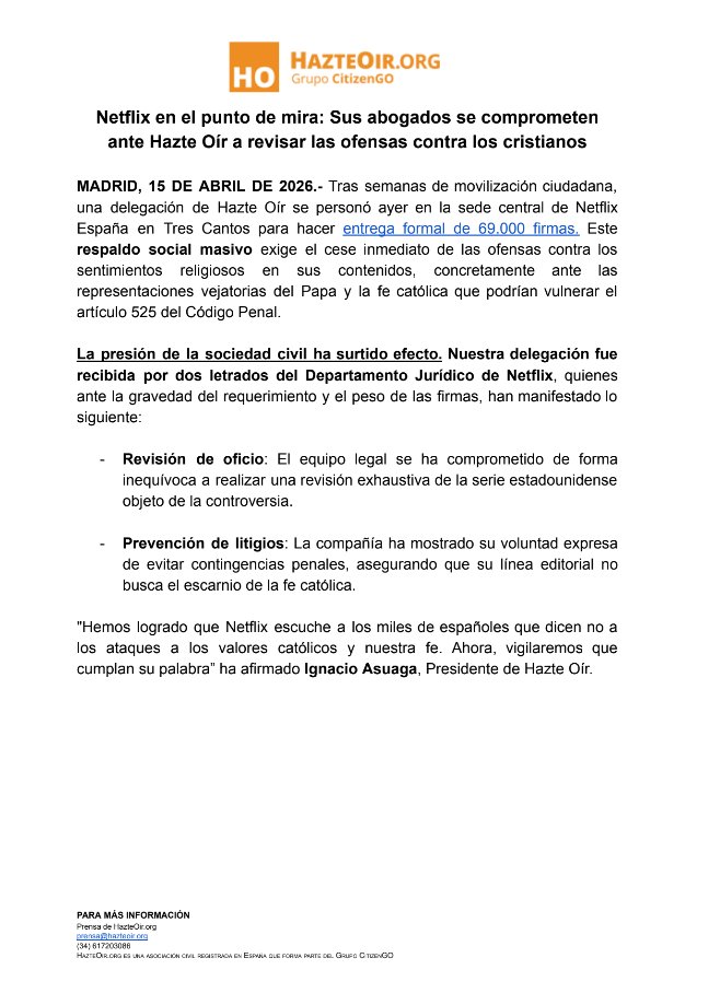 HazteOir.org tweet media