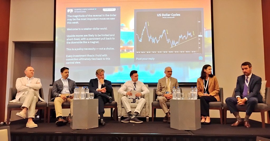 rudibest's tweet image. Opening #macro remarks at the Swiss Mining Institute in Panama City, Panama with @TaviCosta @wmiddelkoop @peter_krauth @DavidFi_ Caroline Donally &amp;amp; Shree Kargutkar (both Sprott affiliates)
#mining #juniormining #resources