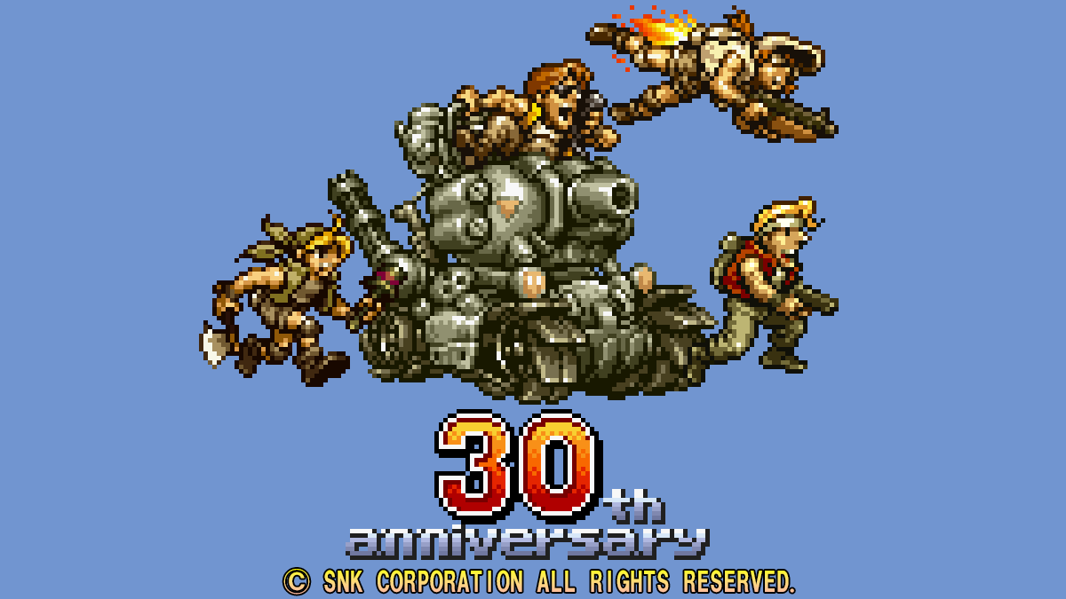 『メタルスラッグ』30周年記念イラスト
本日は【Kuichin】さんによる作品とメッセージをお届けします。✏️
✦･━･✦･━･✦･━･✦
30周年おめでとうございます！