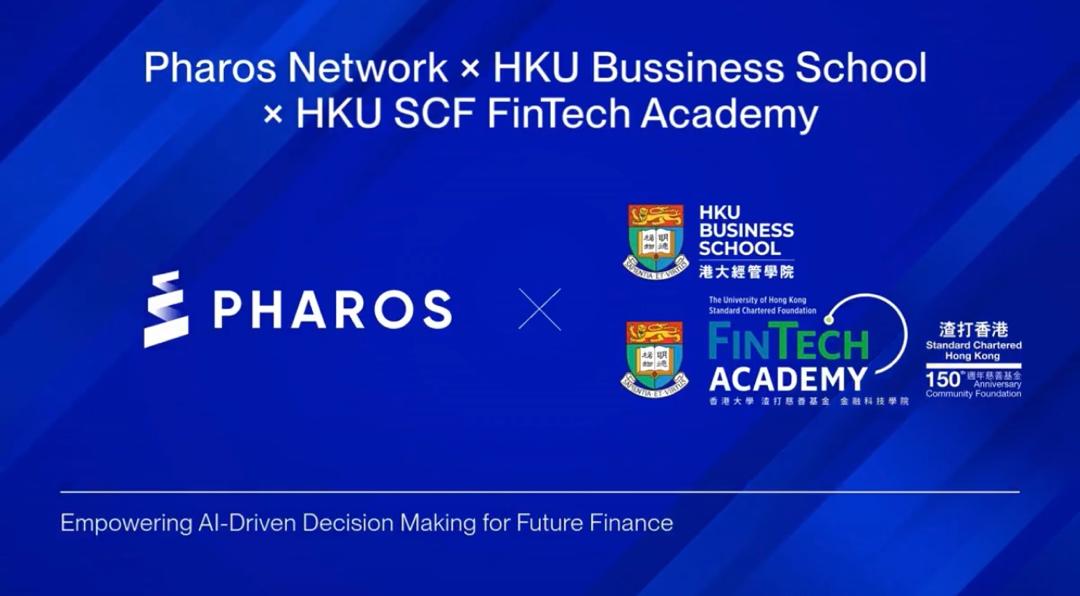 Pharos is proud to partner with <a href="/HKUniversity/">The University of Hong Kong</a> SCF FinTech Academy of Business School for their Capstone project 🤝

excited to bridge the world of elite academic research with  real world AI driven finance. 

this collaboration brings fresh ideas from top students straight into