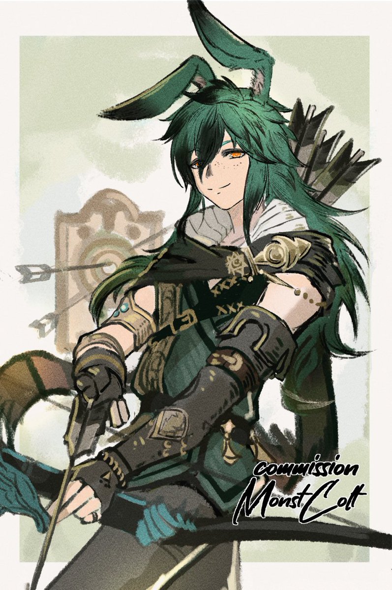 Monster_Colt's tweet photo. commission #FF14 #イラスト https://t.co/0Zgo9PY3LI