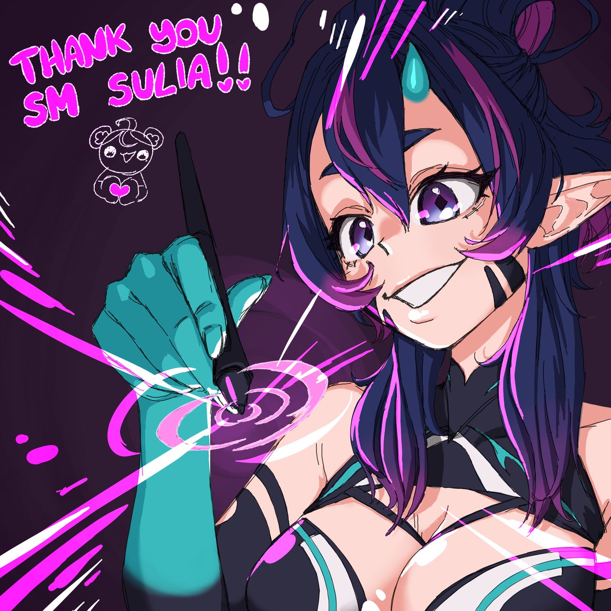 honeyjejeje's tweet photo. HELLO #PortfolioDay 
welcome to my nook where i mostly draw vtubers and super duper pretty anime girls👉👈

follow for a CHANCE of a pretty anime girl spawning in your room (it probably won't but it'll make me happy💛) https://t.co/tpevUQLSjx
