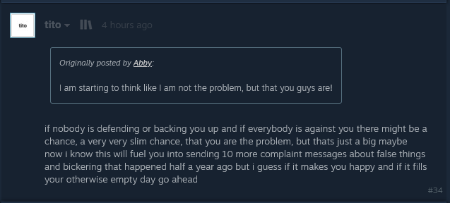 RammieTheFemboy's tweet photo. Here is a list of things that were said and exchanges, aswell as proof of defamation by Colson/Sweetwater and that they actively dont care in the discord and just want to get me to kill myself or worse (2/?) #Sprocket #Sprockettankdesign #Drama #Steam #Steamforum https://t.co/wZQdiibbBB