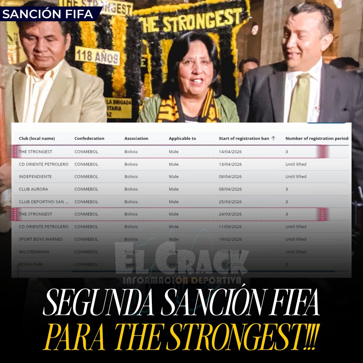 EL CRACK tweet media