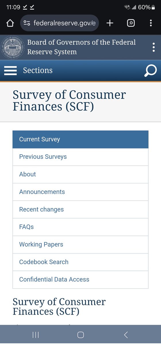 strandedinavon's tweet photo. @Geiger_Capital Why present this as definitive when it's not?

Further extrapolating this survey to definitively classify wealth distribution for the US and aligning this with tax data is nonsense.

This is a from a survey of ~4,600 families.
Called the Survey of Consumer Finances. https://t.co/Wr3dyQS67C