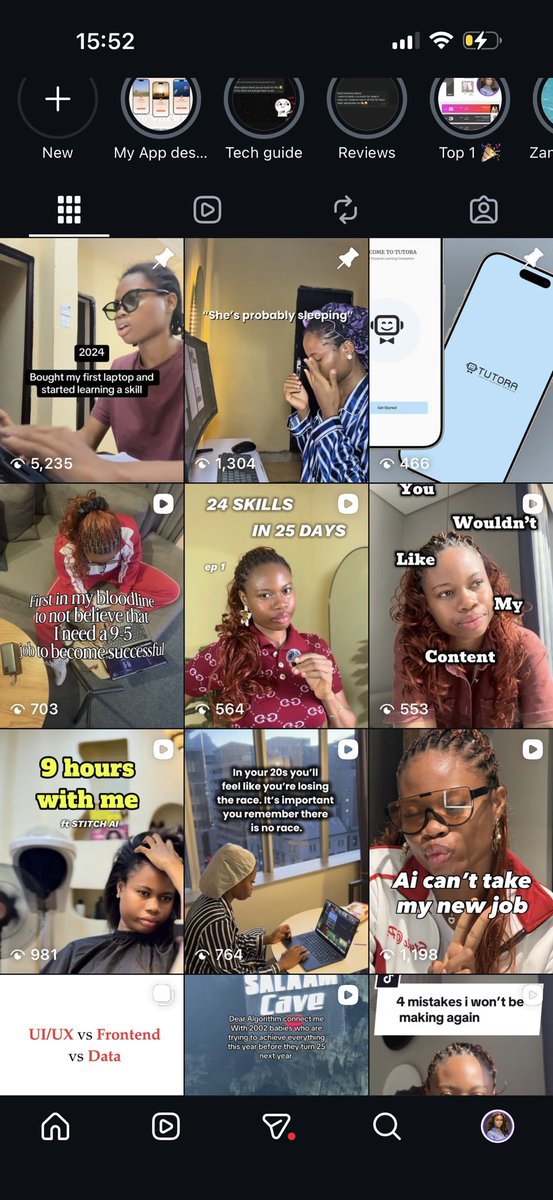 rejoiceitua's tweet image. Instagram was one of the 
platforms I took seriously this year 

 I went from 100/200 stagnant views
 to 5k+ now  as my highest viewed 🔥🔥🔥

Consistency🔥🔥

Before                            After