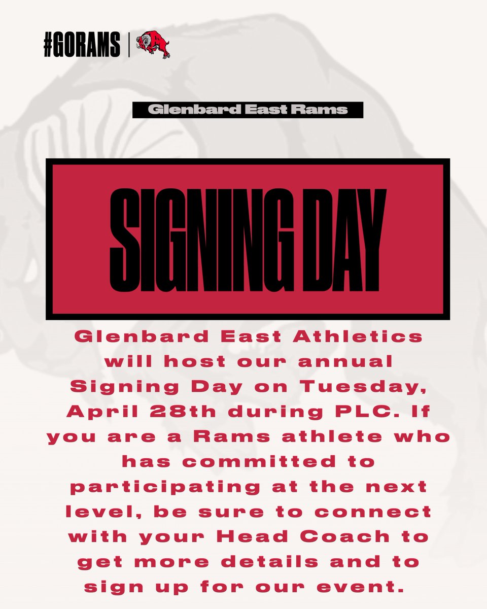Glenbard East Athletics tweet media