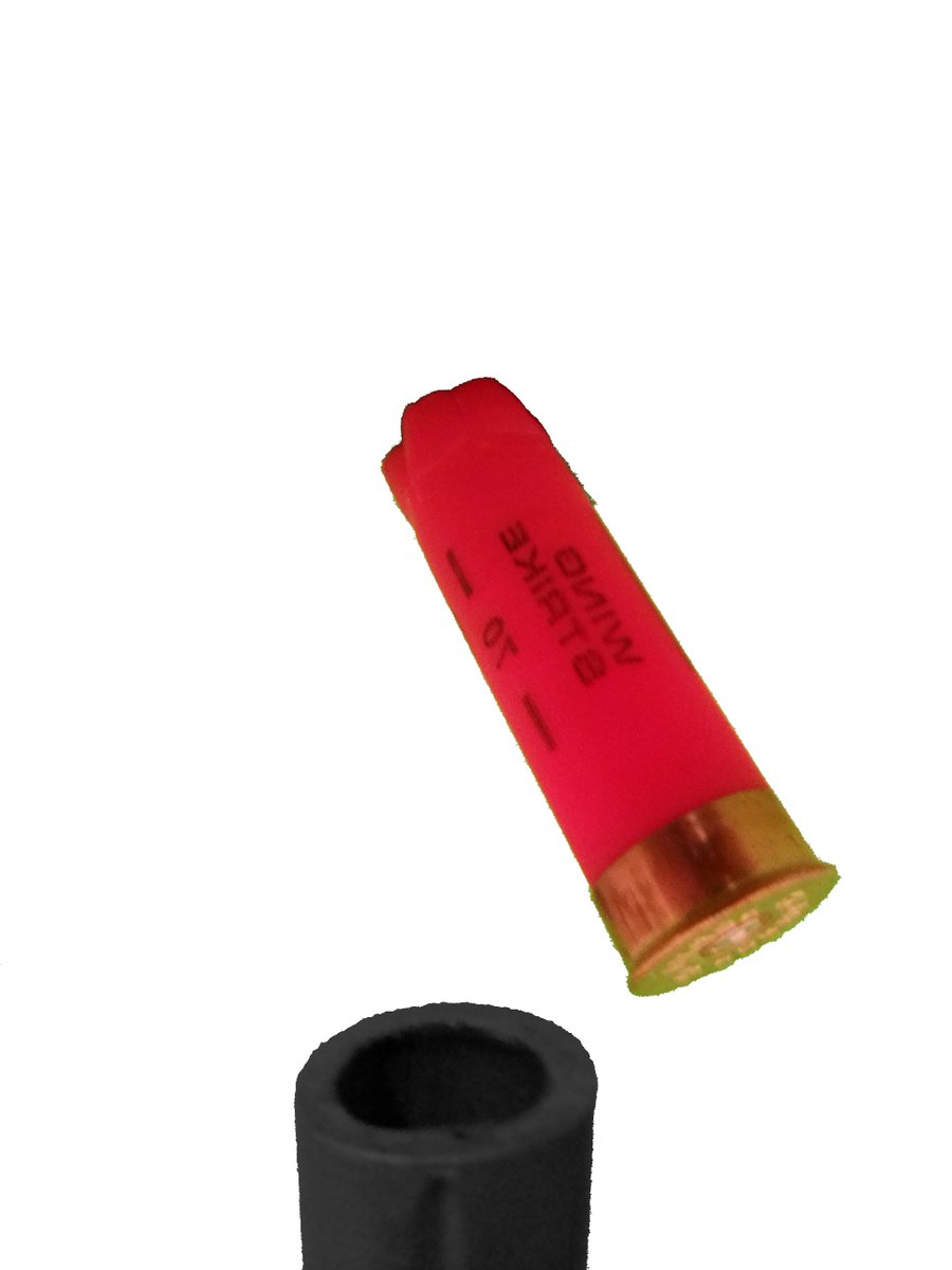 jackwesterkey's tweet photo. Real shotgun shell photographed by me. The other is a cut piece of bamboo I had help painting to look like a gun barrel
#GameDev #PropMaking #HandMadeAssets #FPSDev #DigitalArt https://t.co/1GJtQKsWYN