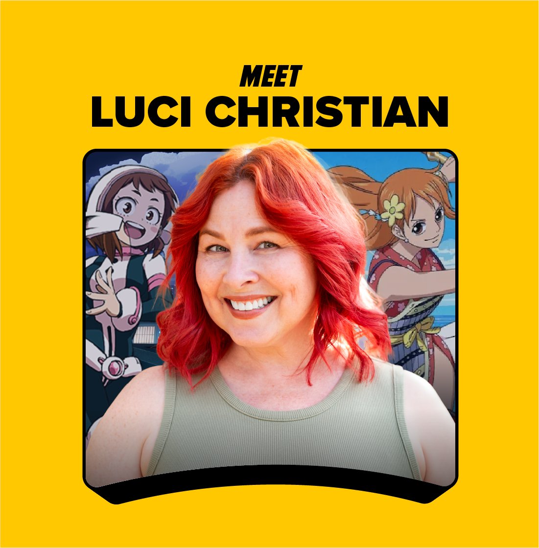 FANEXPOBoston's tweet image. Zero gravity, full charm. Say hello to Luci Christian, aka Ochaco Uraraka from My Hero Academia, when she floats into #FANEXPOBoston. Get tickets: spr.ly/6018B64EW2

#Boston #Bos #OnePiece #LuciChristian #MyHeroAcademia #Anime