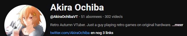 Akira Ochiba 🍂 | Retro Autumn VTuber tweet media