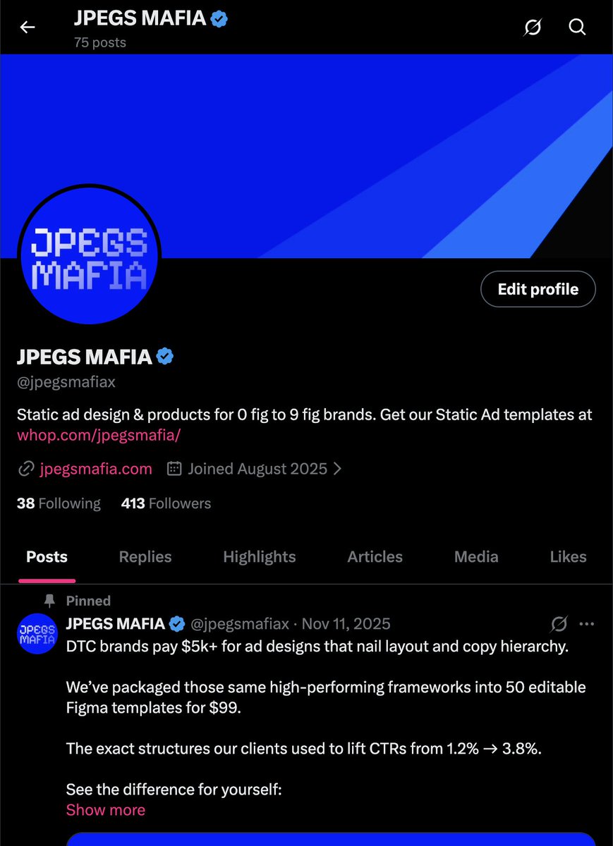 Javizecom's tweet image. big day. one of my companies just rebranded. 

JPEGSMAFIA is now @jpegsstudios. time to cook.