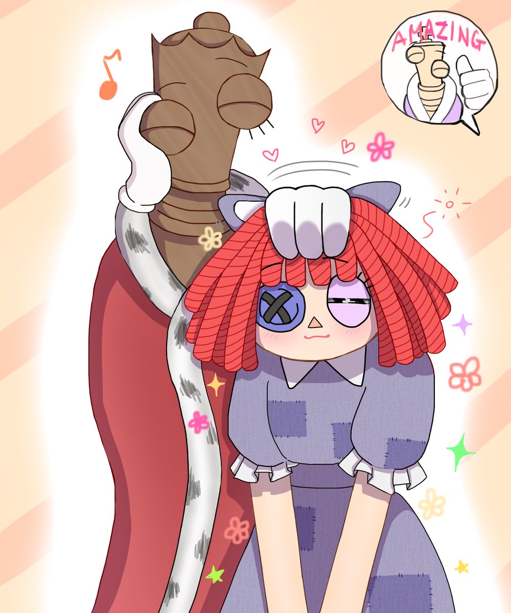 クイニーとラガタ
正直この2人には出会って欲しかった。
絶対相性バッチリだよね！
#tadc #Queenie #Ragatha