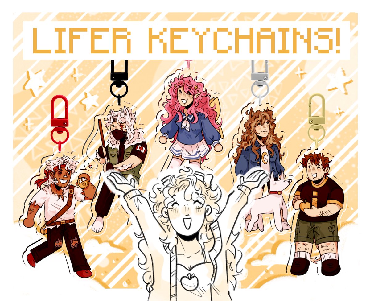 mxmarsbars's tweet photo. major shop update!! :D welcome the individual lifer keychains to the world!! ✨💖

they will also be available as stickers!! thumbnails for each keychain are below. check out all of them on my store!! <3

https://t.co/pLgq0XLiR9 https://t.co/xrEp4tYbMe