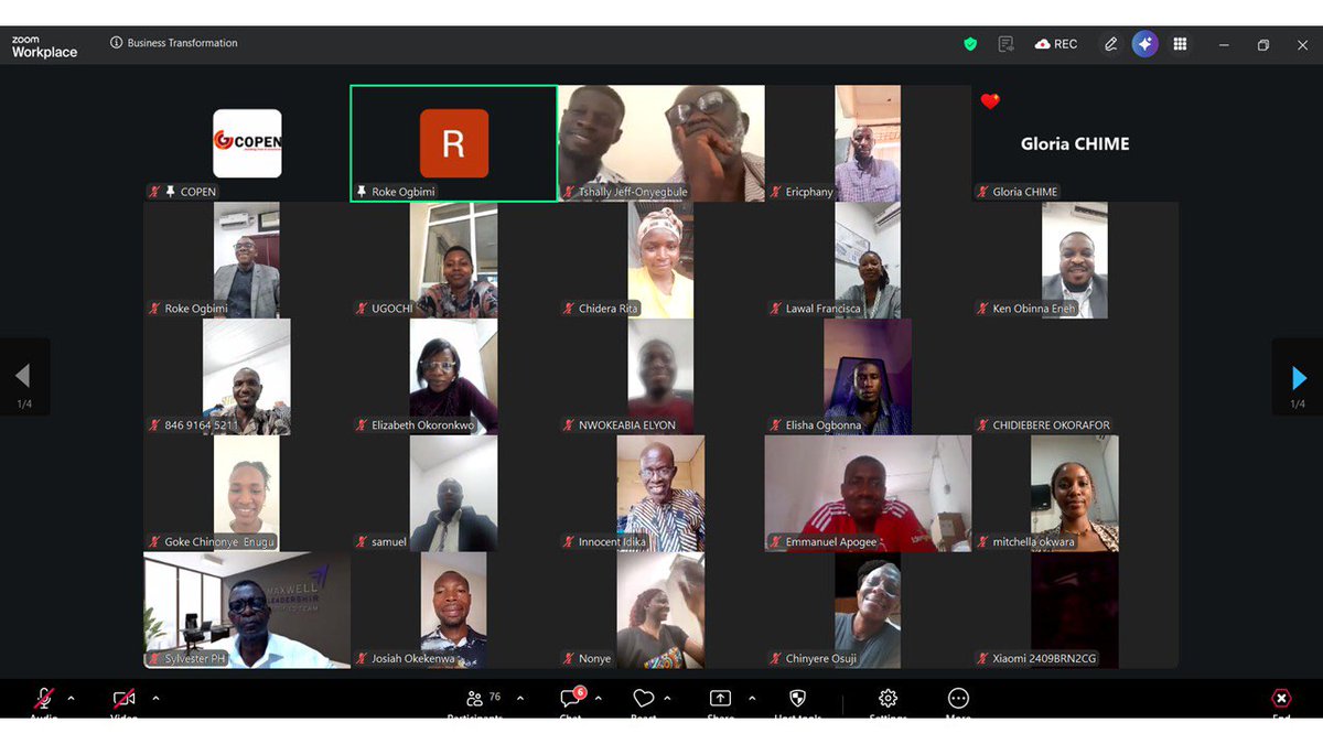 We had over 100 participants at the just concluded ABS Webinar on Business Transformation.

Thank you for showing up, engaging, and being part of such an insightful session.
The conversations were impactful, and this is just the beginning.

#AmadeoBusinessSummit #ABS