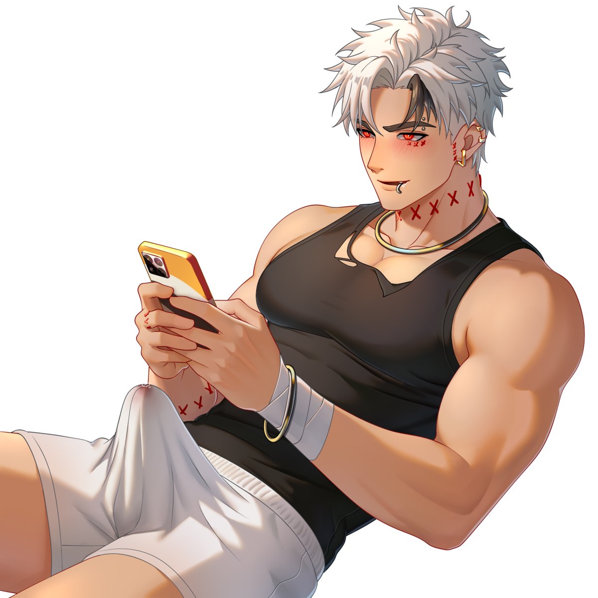 手機裡面看的是什麼？身體反應這麼大