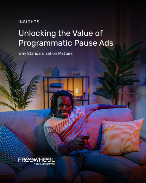 mayerkp's tweet photo. More engaging. Less intrusive. Pause ads are changing the viewer experience. Now the focus shifts to making them scalable across programmatic. #ComcastEmp https://t.co/6zeIbakdsm https://t.co/qQsuueXYmw