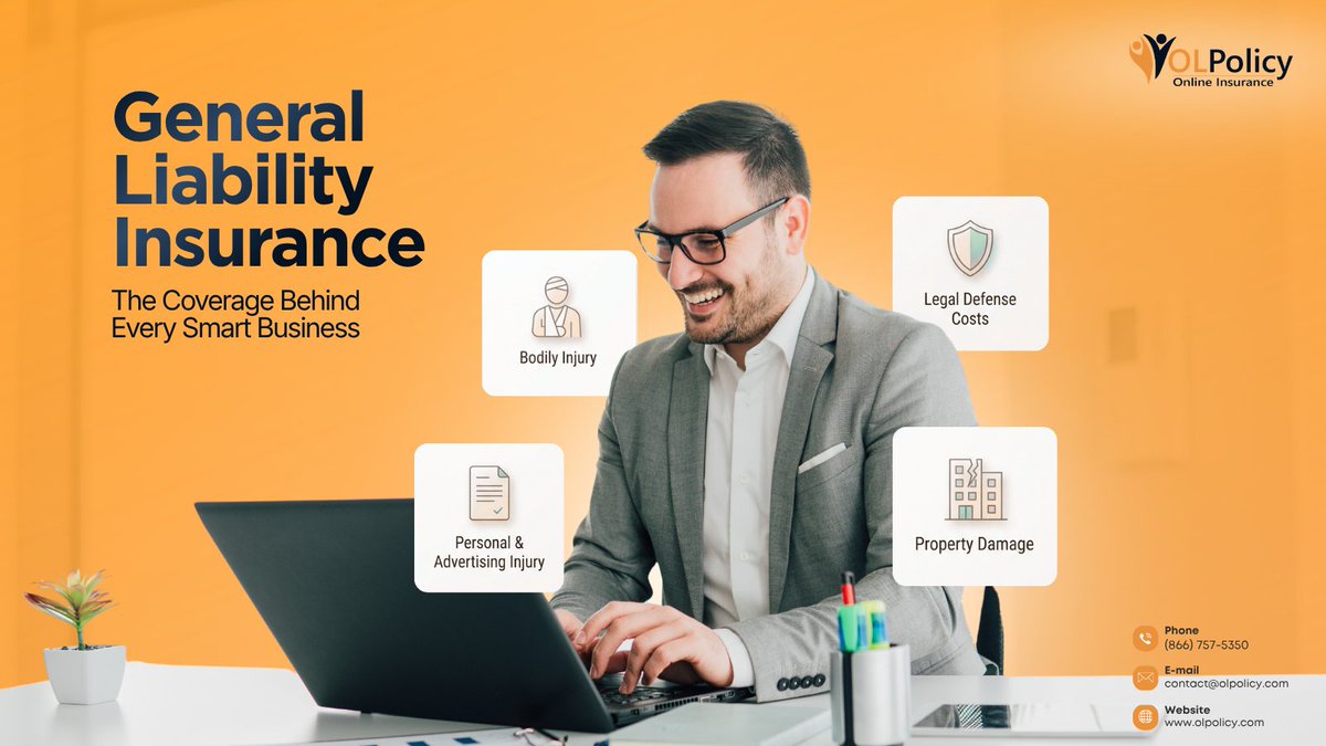 PolicyOl's tweet image. Stay protected, stay focused
OLPolicy has your business covered.

📞 (866) 757-3530
📧 contact@olpolicy.com

#OLPolicy #BusinessProtection #LiabilityInsurance #StayCovered