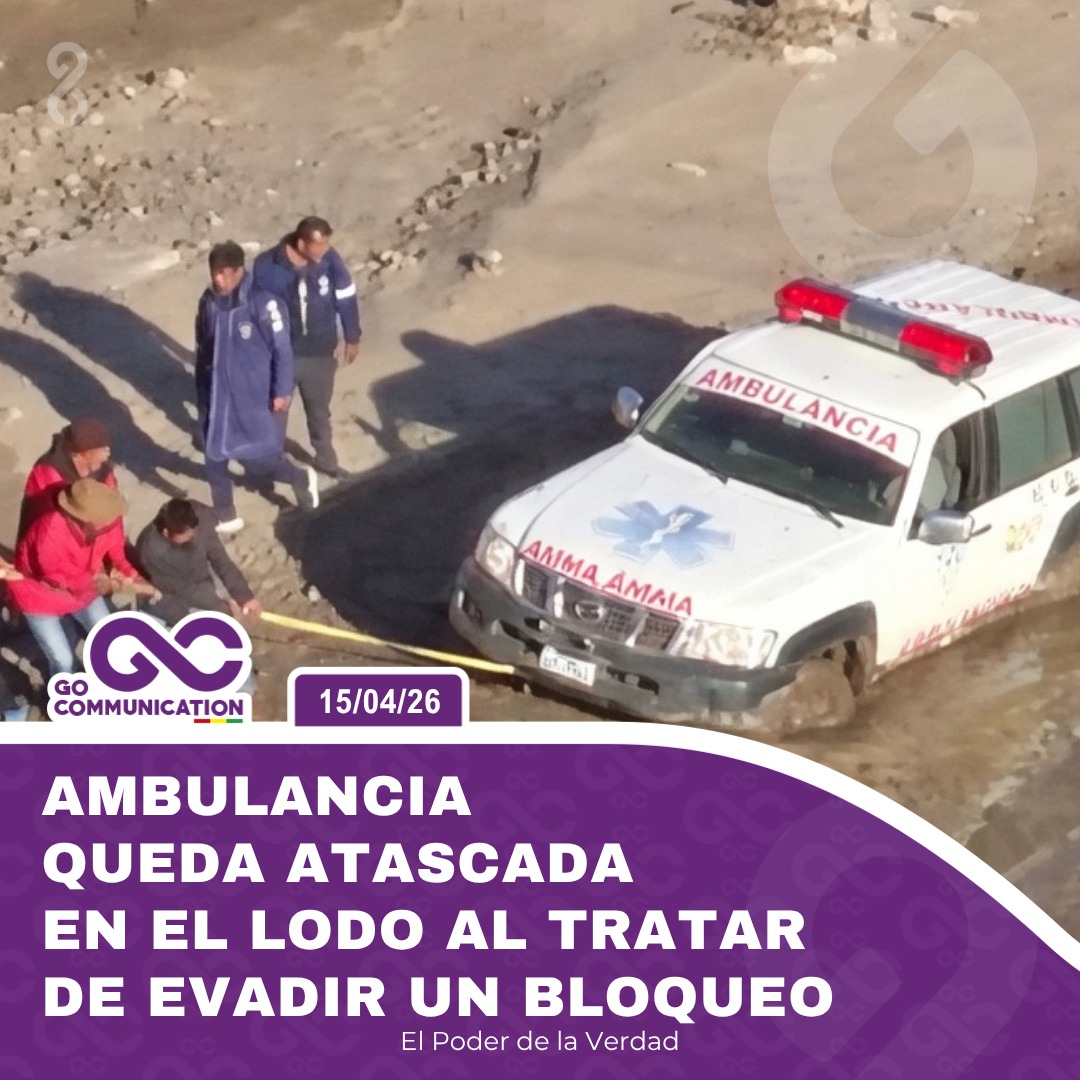 GoComBolivia's tweet image. 🚑Ambulancia queda atascada en lodo al evadir bloqueo en ruta Cochabamba–Oruro; motorizado no logra avanzar y esperan apoyo para retirarlo🛣️🚧

Lee más👇
gocommunicationbol.com/?p=2075

🟢WhatsApp🟣
whatsapp.com/channel/0029Va…

#BloqueosBolivia #Cochabamba #Emergencias