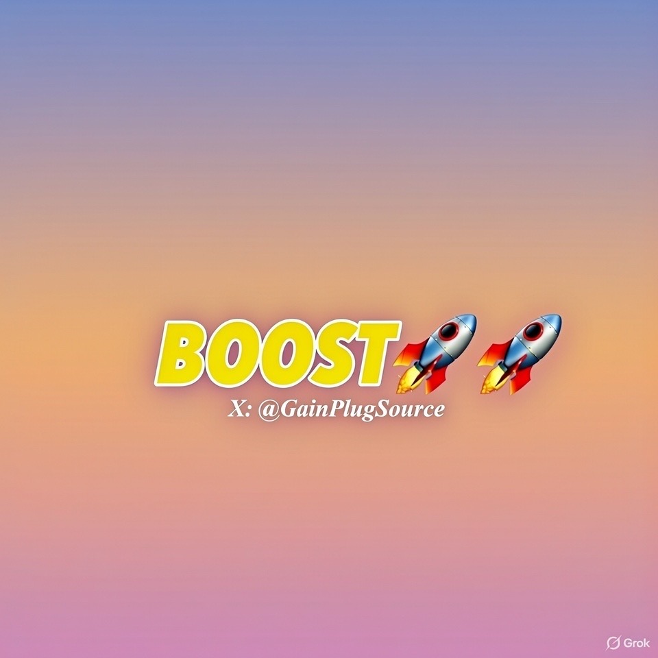 GainPlugSource's tweet image. I'm boosting everyone

Reply “Boost”

Follow Me &amp;amp; Turn On Notis🔔 

Follow everyone who likes your reply💛