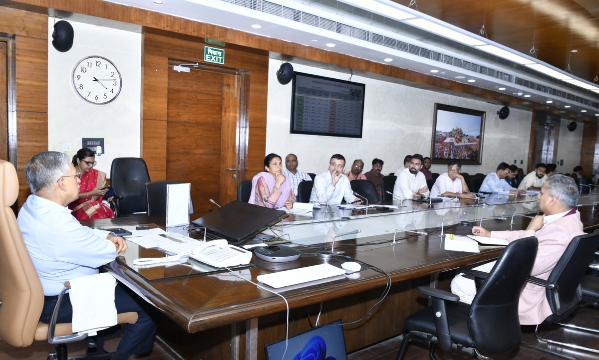 S.P. Goyal, Chief Secretary, GoUP tweet media