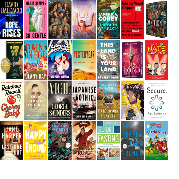 TPMLibrary's tweet photo. This week the Tye Preston Memorial Library has 451 new books and two new movies.  New items include Hope Rises, Go Gentle, Masterpiece, The Hybrid Prince, The Faith of Beasts, Into the Wood Chipper, The Auction, Mr. Nobody Against Putin, and Coming in Hot. https://t.co/2RlhKY2ch8 https://t.co/Ege2jieZfS