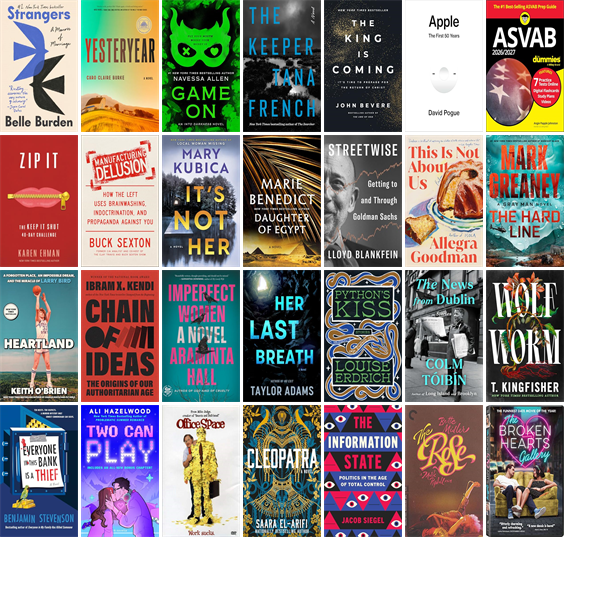 BakerLibrary's tweet photo. This week the Baker County Library District has 91 new books and four new movies.  New items include Strangers. https://t.co/CTQPpJYGNW https://t.co/r3bLWXig58