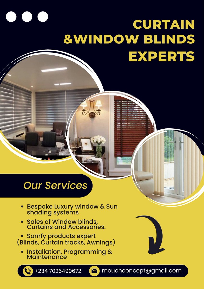 mouchmiles's tweet photo. @maxvayshia For interior Window blinds and curtains.Installations|Sales|Maintenance|Manual|Motorized|Somfy|RS|Roxel|Dooya https://t.co/ufsVMZ5a5o