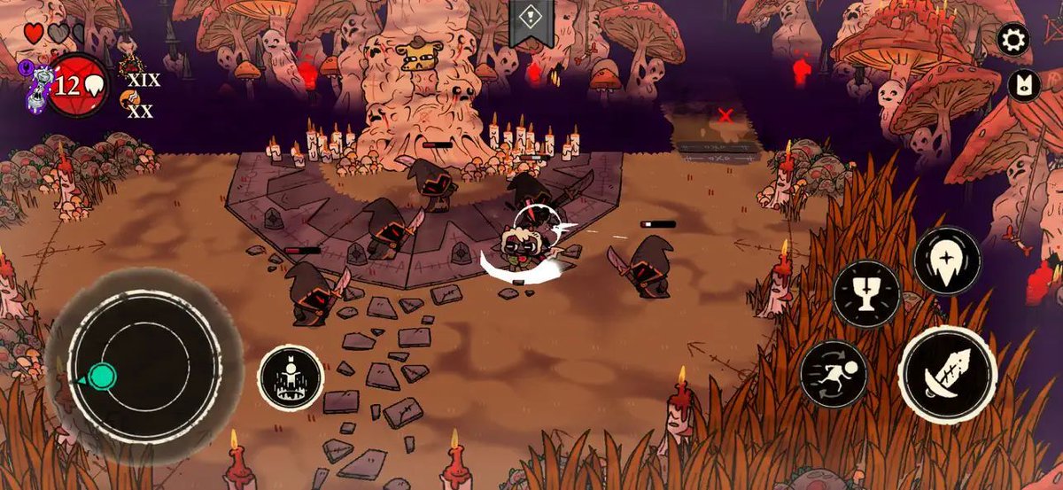 specialreserves's tweet photo. Now you can play CULT OF THE LAMB on the move! Now on Apple Arcade. 
https://t.co/2aTNkF5H9U https://t.co/sd1yYLrgZL