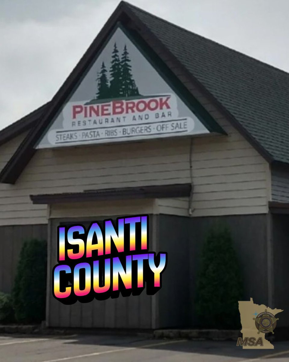MNSheriffs's tweet photo. 🐾 Scout found his way to Isanti County!

🍽️ Pinebrook (former schoolhouse)
🍗 Brass Rail (“world-famous” chicken 👀)
🏫 West River School (est. 1882)

Fun fact: “Isanti” means “Knife” in Dakota

History + food = undefeated combo
#ScoutOutMinnesota #MNSheriffs https://t.co/mq0tPfa6Lt