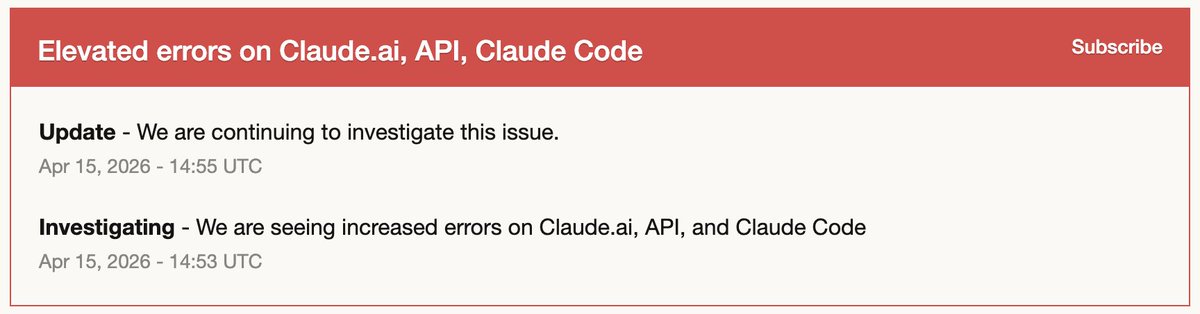 ktkiyoshi's tweet photo. ありゃ、いいところでClaude Codeがエラー・・・寝るか。
https://t.co/PqETVfZFzO https://t.co/0dkjjpID9l