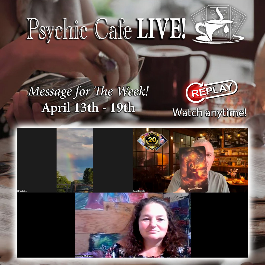 youtube.com/live/ctKkbXUua… ...Message for the Week! #Tarot Tuesday REPLAY! Watch anytime! ...with Charlotte and Michelle! 🎙️🤠🌵☕️