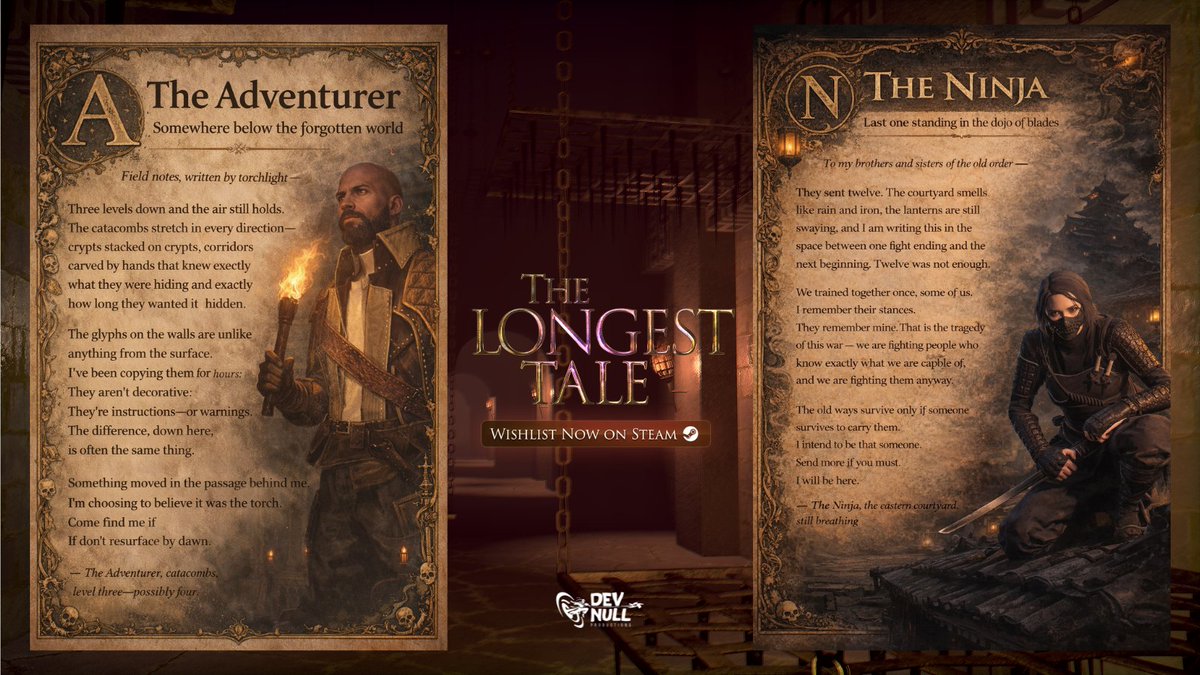 Dev Null Productions | The Longest Tale tweet media