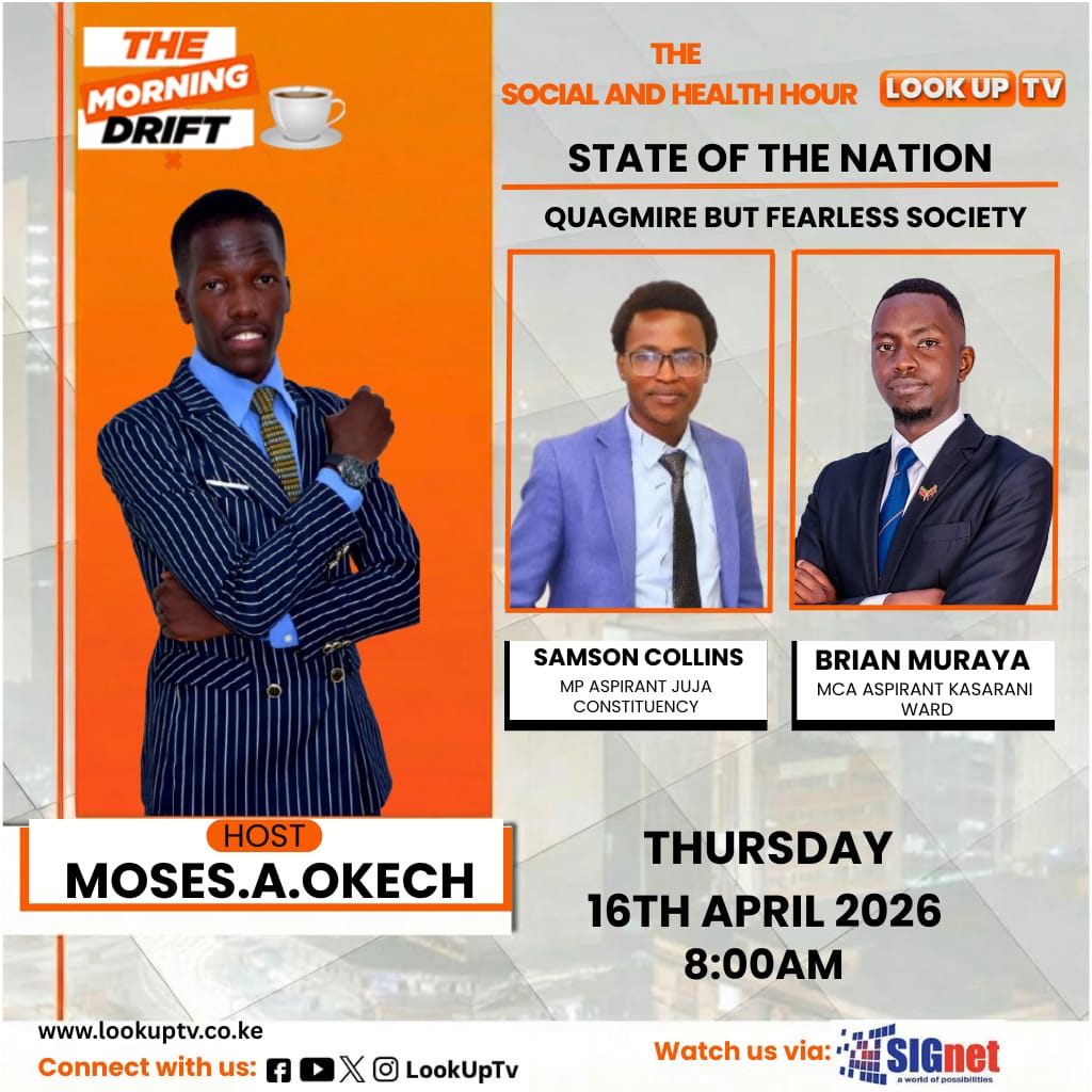 collinsmsamson_'s tweet image. Tune in on Look Up Tv tomorrow (Thursday) at 8.00am.

It's gonna be fiery🔥

We are the quagmire and fearless generation

Na Kadi yake ni RED CARD‼️

Na tutasumbua sana. See you🫵

#RutoMustGo
#DrainTheSwamp

//Ksh 40 Ministry of Energy Super Petro #FrindahYouthPresident G-to-G//