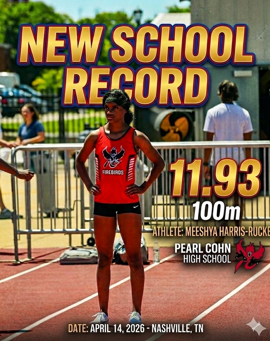 PC_FirebirdTF's tweet photo. This past week has been a great 1 for the Harris-Rucker twins. After Signing w/ GA Southern for TF last Wed, this past Sat lead the 4x100 to a new school record, Last night both set new PC records Meeshya (100m 11.93) Chyna 400m (54.18.) Continue to be Legendary! #SpeedCrew https://t.co/RDuphu1pQQ