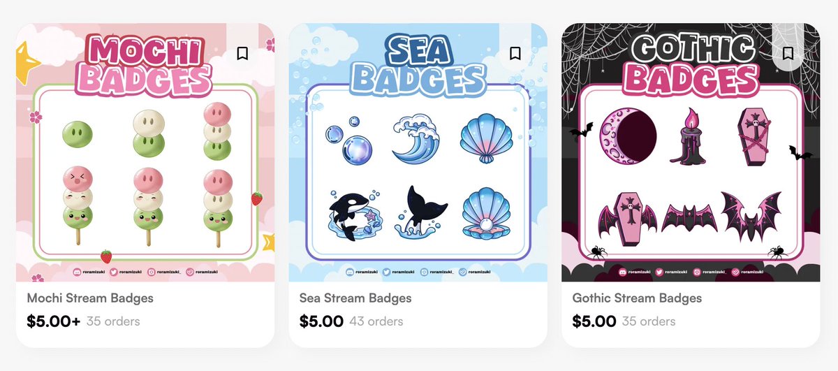 roramizuki's tweet image. thank you so much for all the love and for claiming my badges 💗

⋆. 𐙚 ˚  6 badges for just $5 
⋆. 𐙚 ˚  limited-time offer (24 hours only)! ✨

#vtuber #assets
