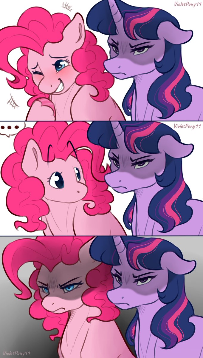 violetpony11's tweet image. 😯Wife Mad???😯         😡I Mad.😡

[#twipie #mlp #pinkiepie #twilightsparkle]