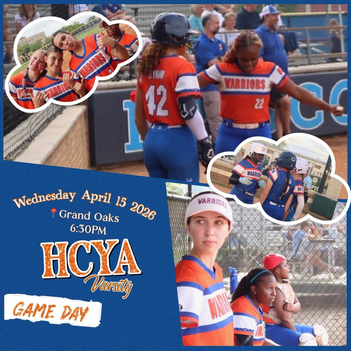 HCYA Lady Warriors Softball tweet media