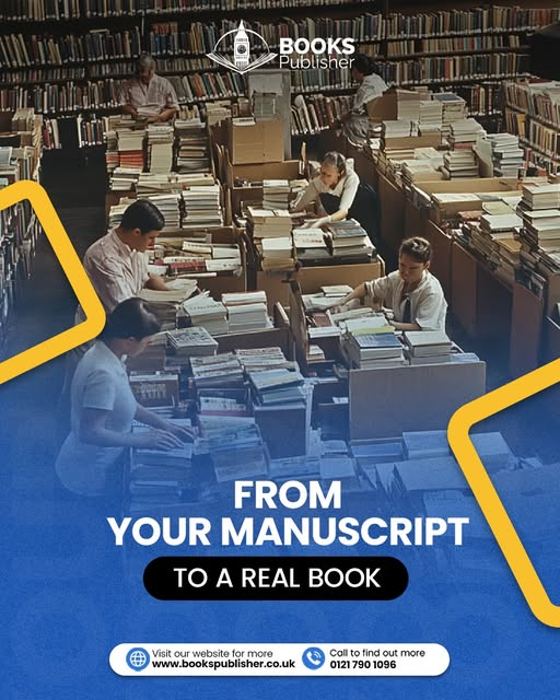 BooksPublisher1's tweet image. We handle the whole journey: editing, formatting, design, &amp;amp; publishing. Your book won't stay as words on a screen - it will reach readers' hands. Start your journey with us.

bookspublisher.co.uk
Info@bookspublisher.co.uk
+441217901096

#BookPublishingProcess #SelfPublishingUK